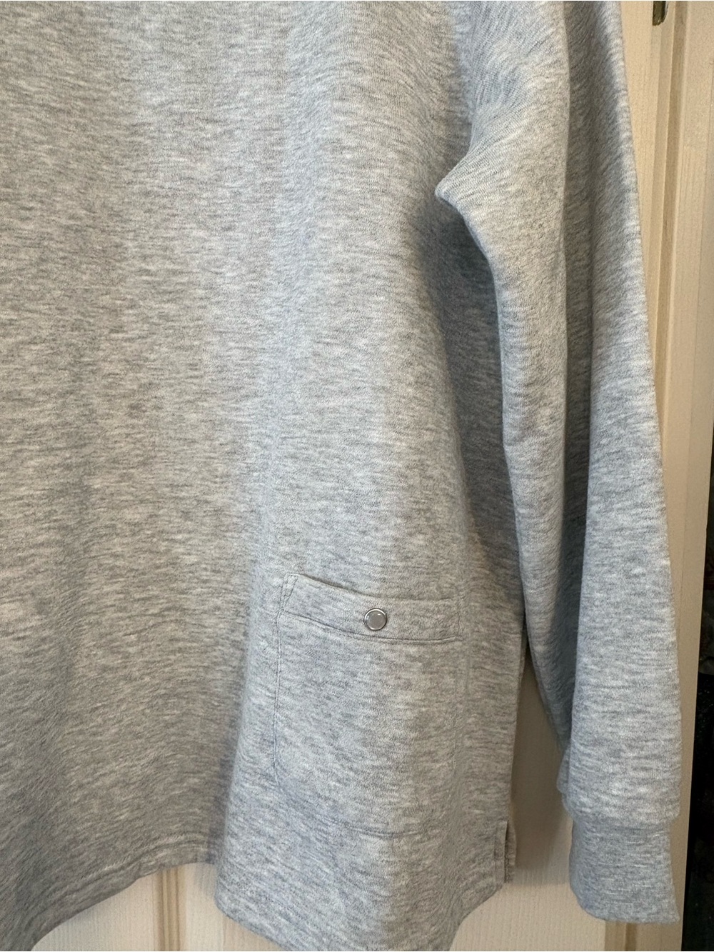 Blair Light Heather Gray Pullover Sweatshirt - Picture 3 of 4